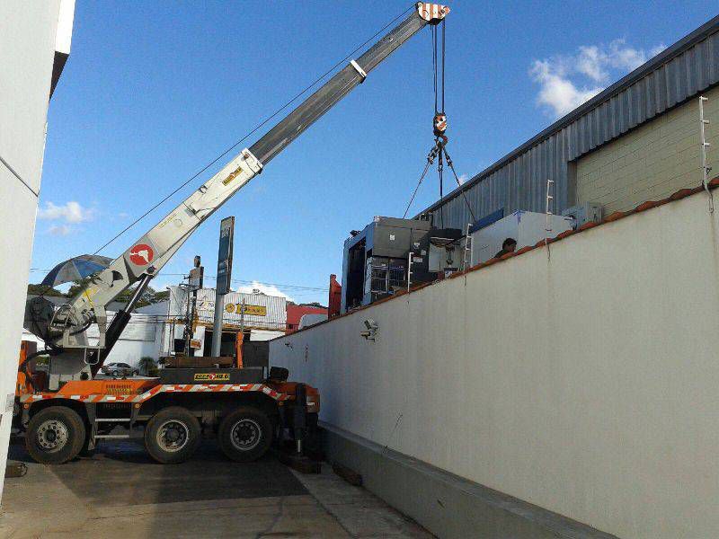 Serviços e Obras realizadas Gpt Guindastes